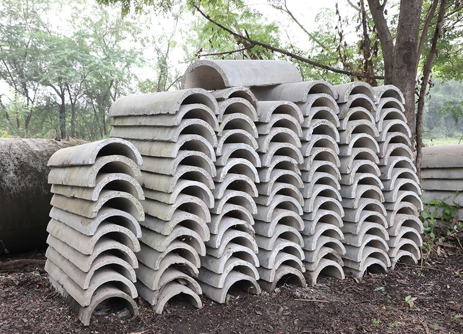 RCC Half Round Pipes