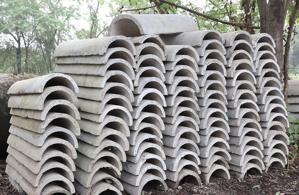 RCC Half Round Pipes